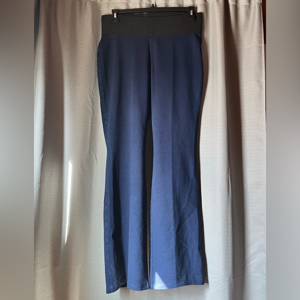 Women's Navy Boot Cut Pants